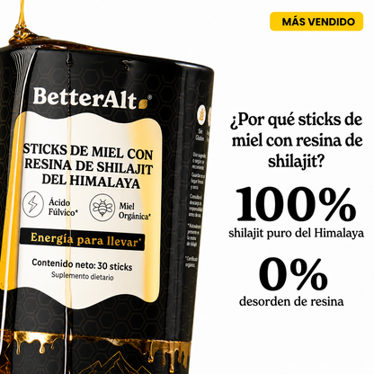 Shilajit Honey Sticks