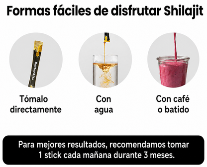 Shilajit Honey Sticks