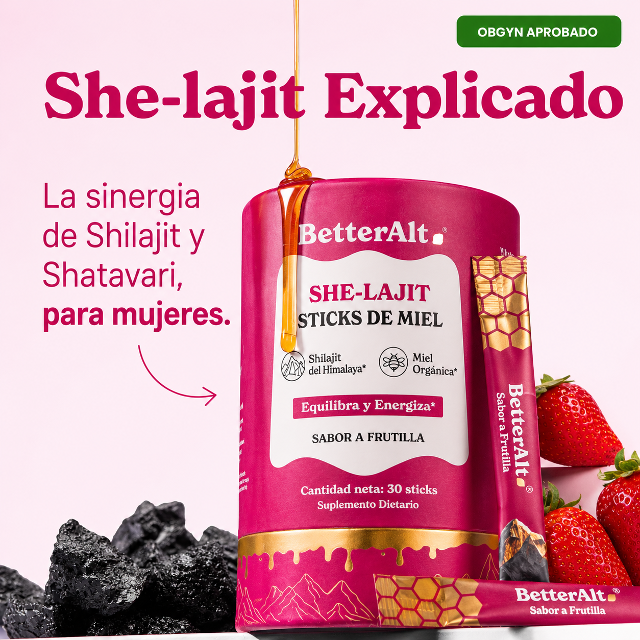 SHE-Lajit Honey Sticks
