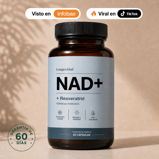 NAD+ Anti-envejecimiento: Recuperá tu juventud