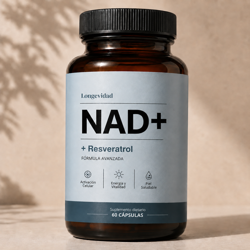 NAD+ Anti-envejecimiento: Recuperá tu juventud