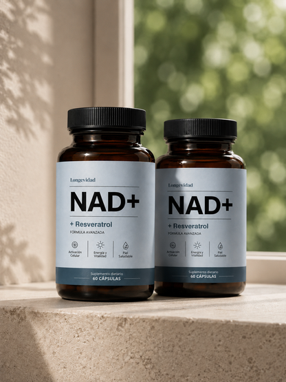 NAD+ Anti-envejecimiento: Recuperá tu juventud