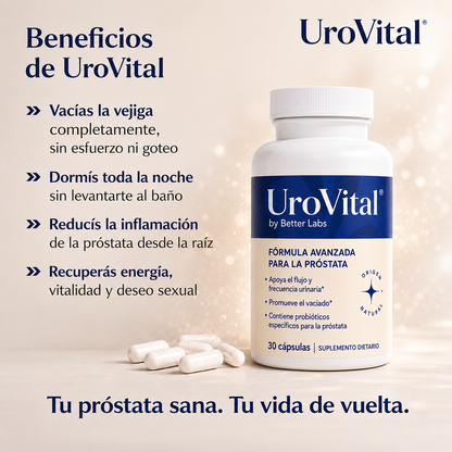 UroVital™ Fórmula Natural para la Próstata