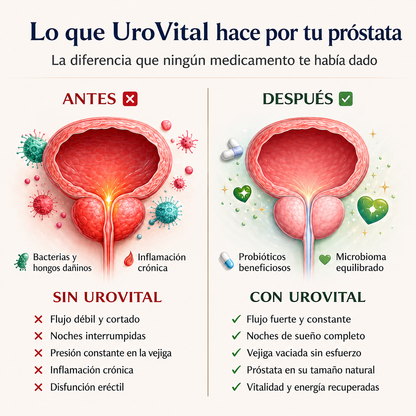 UroVital™ Fórmula Natural para la Próstata