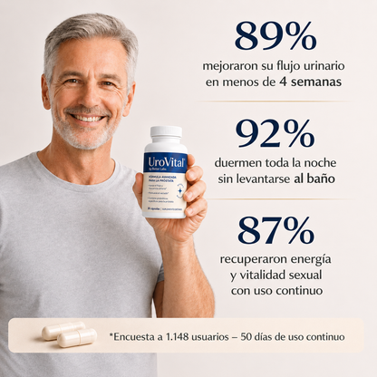 UroVital™ Fórmula Natural para la Próstata