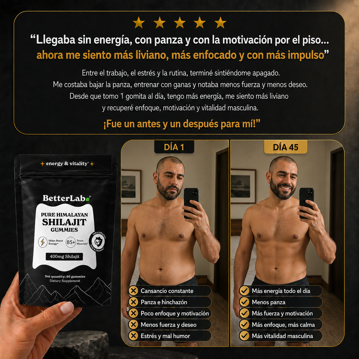 Pure Shilajit Resin Gummies