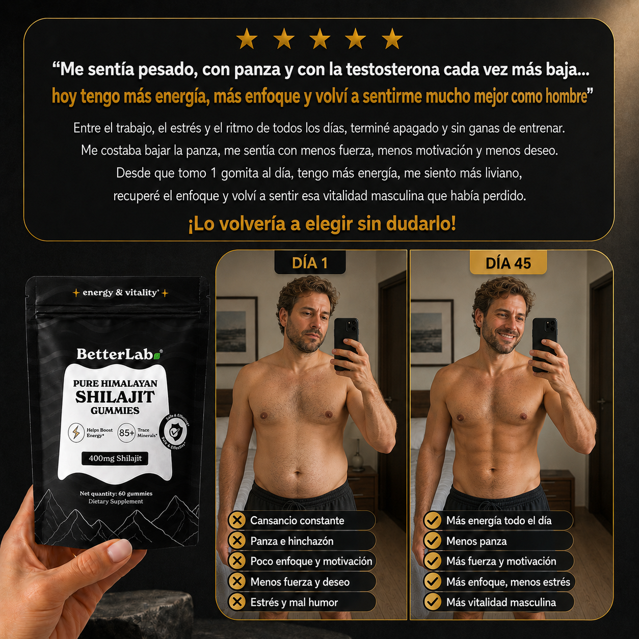 Pure Shilajit Resin Gummies